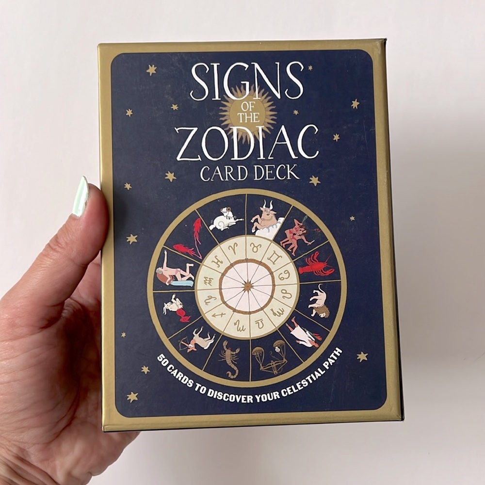 Zodiac Card Deck from Anthropologie SIGNS OF THE ZODIAC